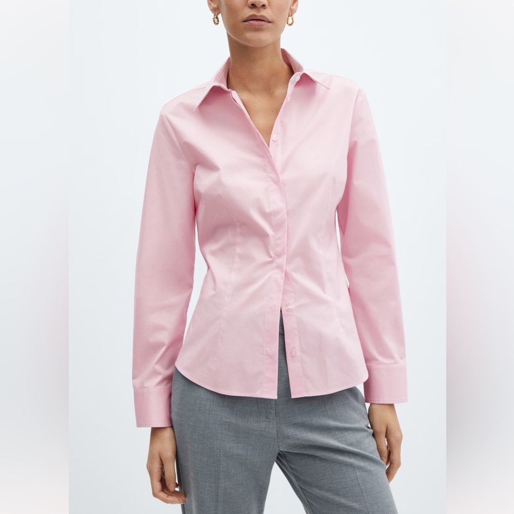 Fitted women button down